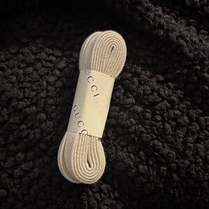 Gucci Cream Shoelaces